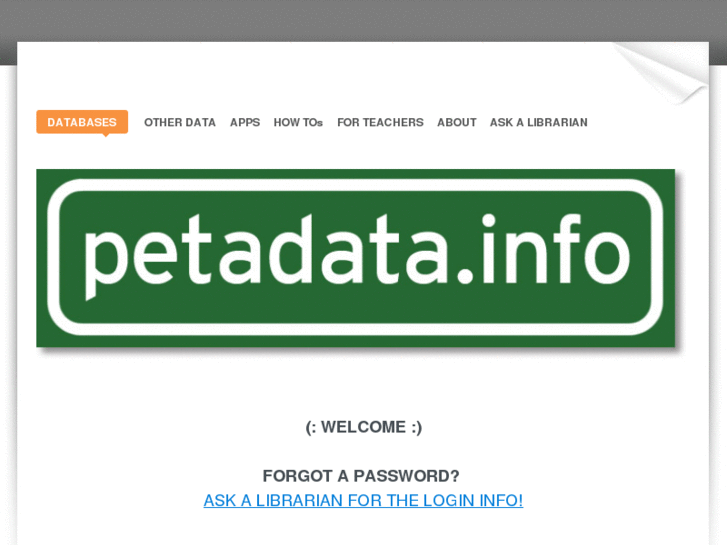 www.petadata.info