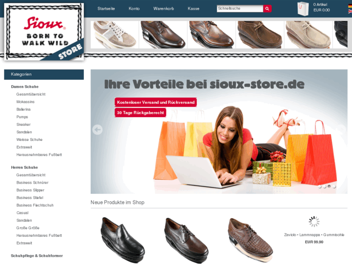 www.sioux-store.de