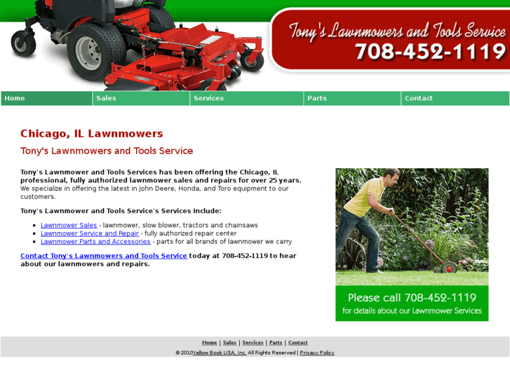 www.tonyslawnmowerandtools.com