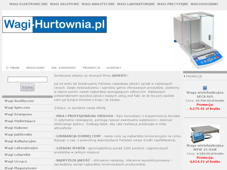 www.wagi-hurtownia.pl