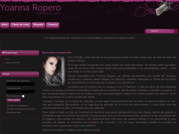 www.yoannaropero.es