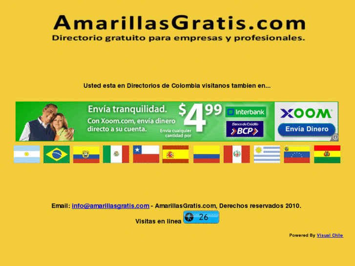 www.amarillasgratis.com.co