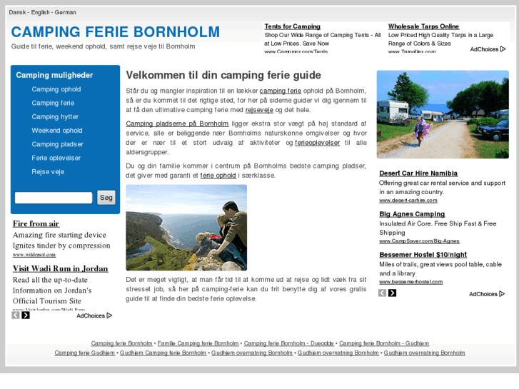 www.camping-ferie-bornholm.dk