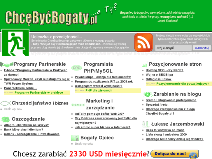 www.chcebycbogaty.pl