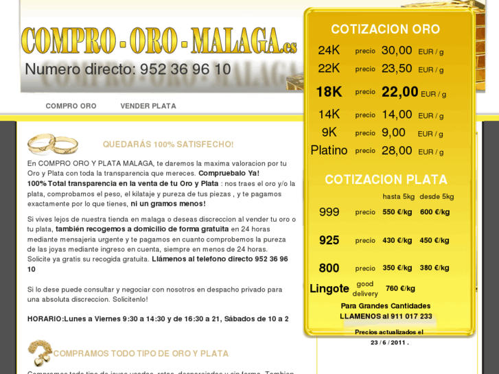 www.compro-oro-malaga.es