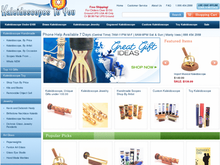 www.customkaleidoscope.info