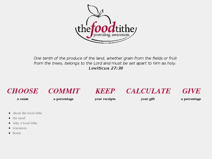 www.foodtithe.org