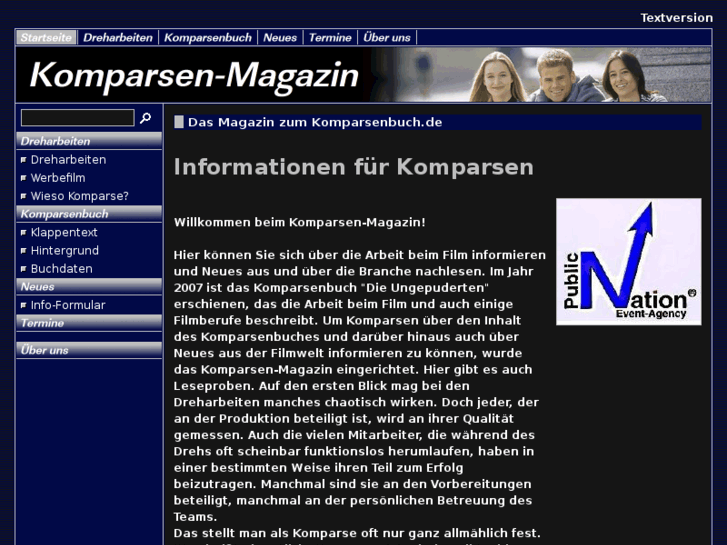 www.komparsen-magazin.com