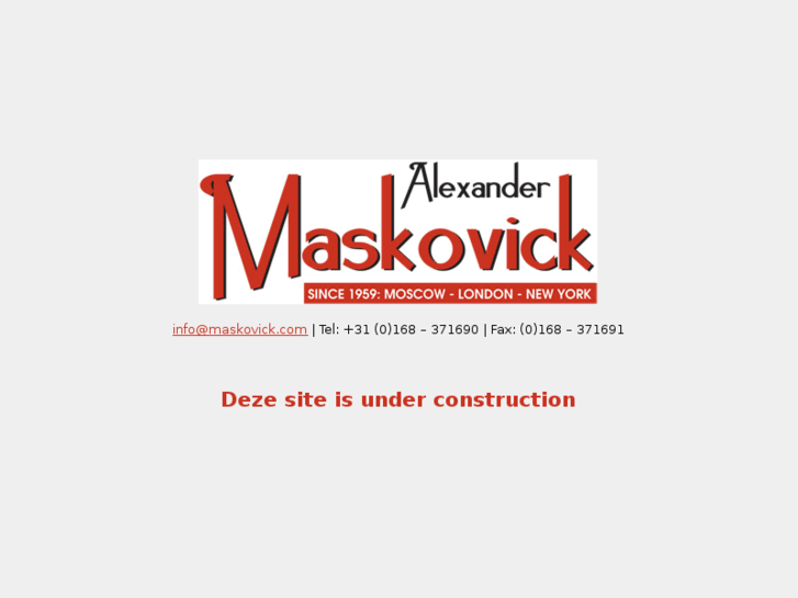www.maskovick.com