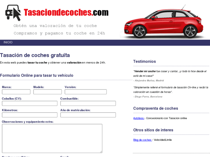 www.tasaciondecoches.com