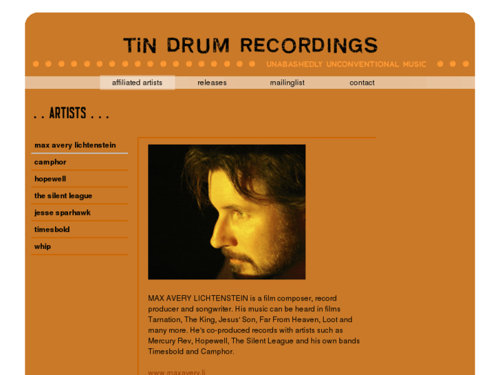 www.tindrumrecordings.com