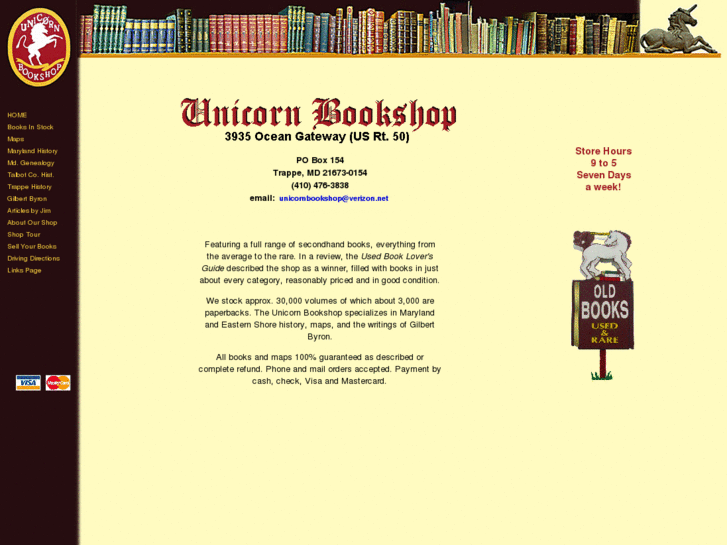 www.unicornbookshop.com