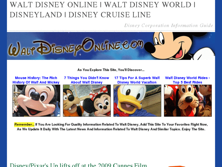 www.waltdisneyonline.com