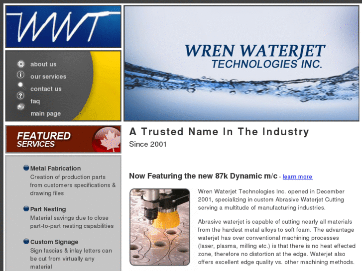 www.wrenwaterjet.com