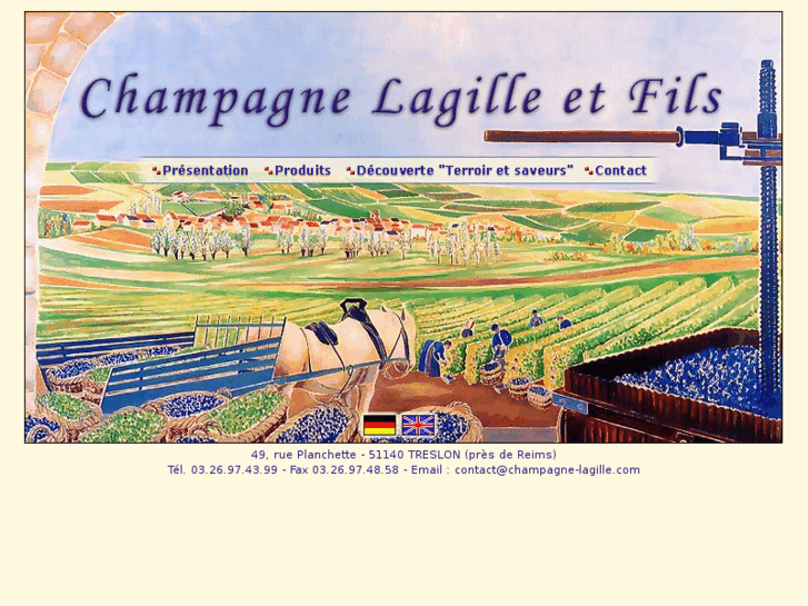 www.champagne-lagille.com