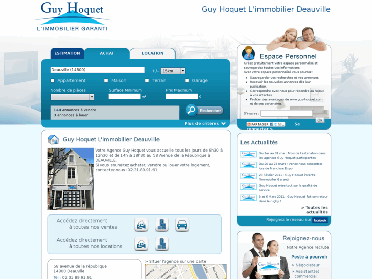 www.guyhoquet-immobilier-deauville.com