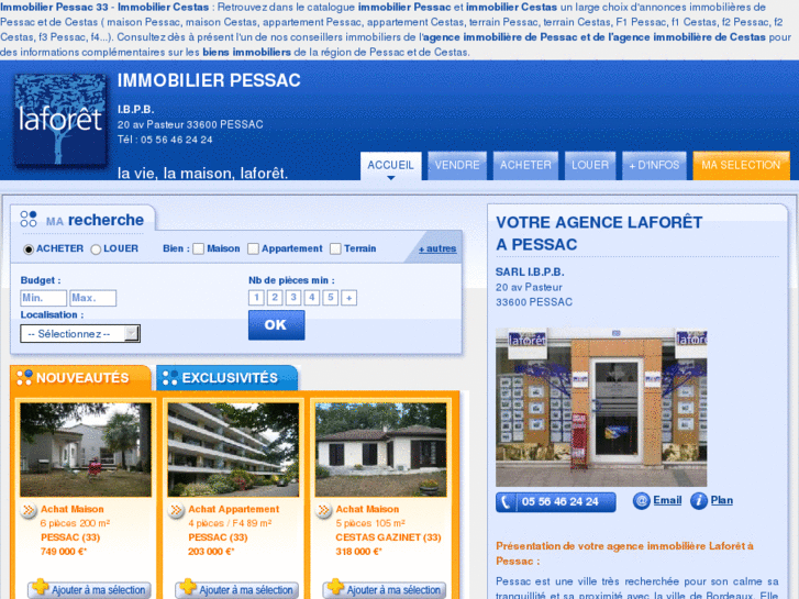 www.laforet-immobilier-pessac.com