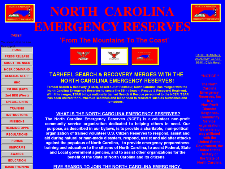 www.ncemergencyreserves.org