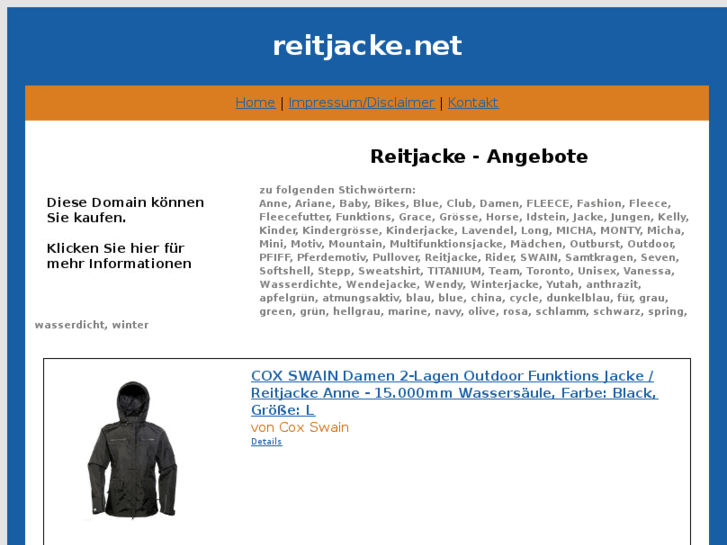 www.reitjacke.net