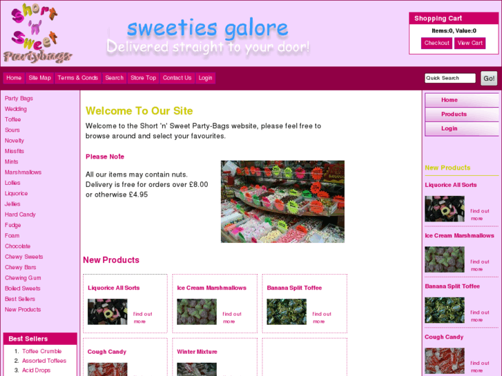 www.shortnsweet-partybags.com