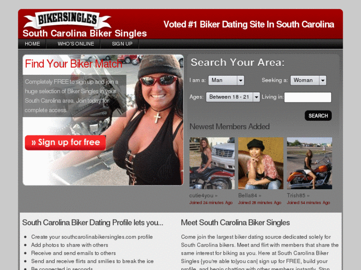 www.southcarolinabikersingles.com