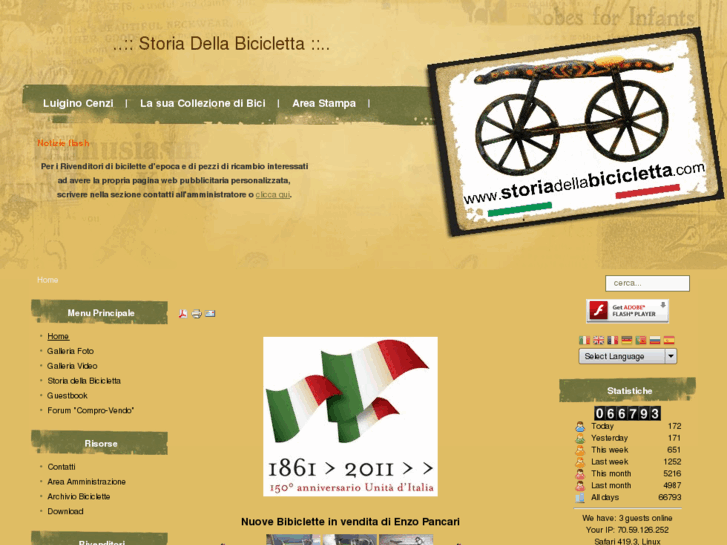 www.storiadellabicicletta.com