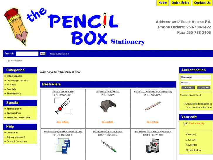 www.thepencilbox.net