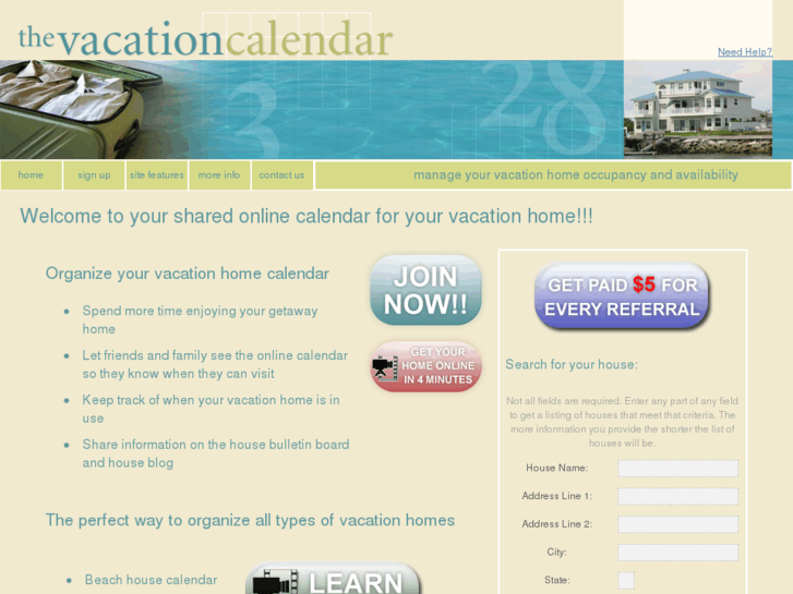 www.thevacationcalendar.com