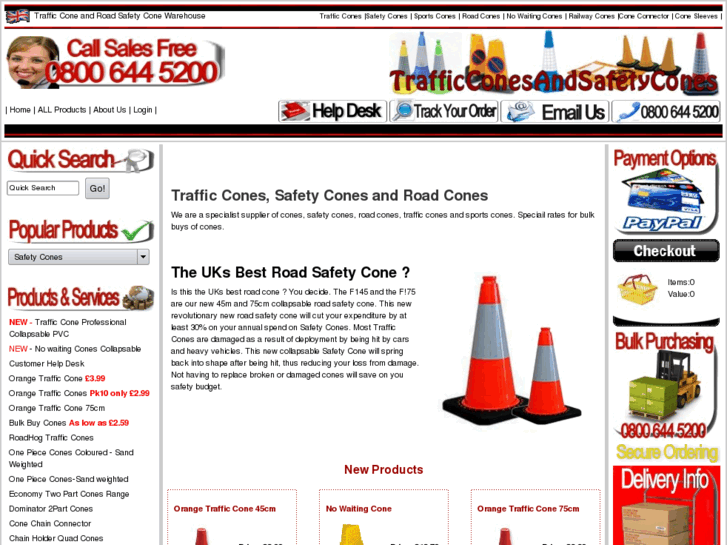 www.trafficconesandsafetycones.com