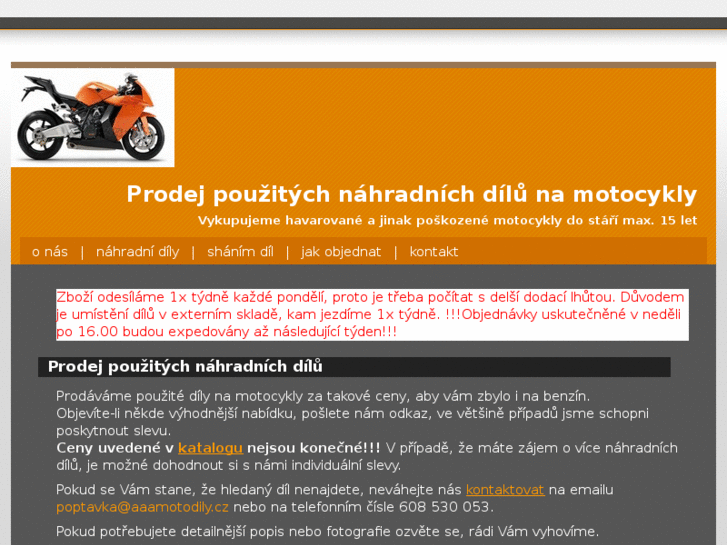 www.aaamotodily.cz