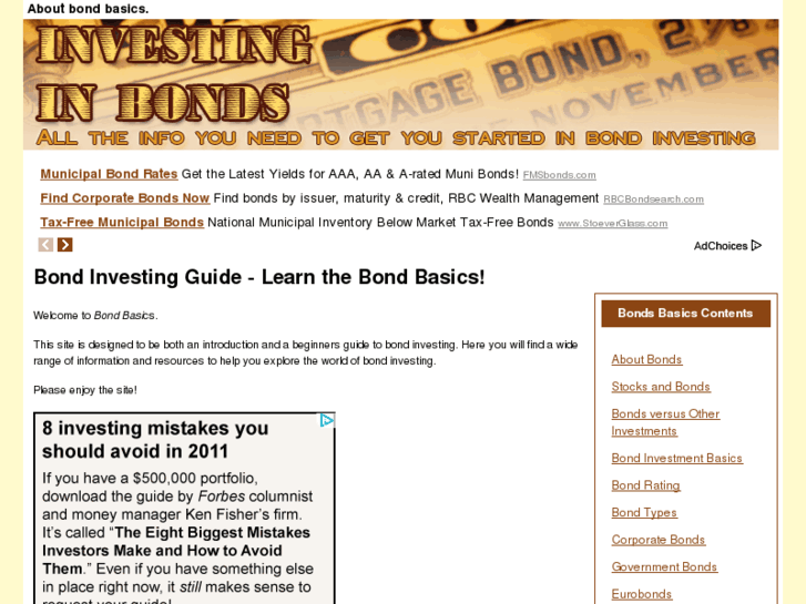 www.bondbasics.info