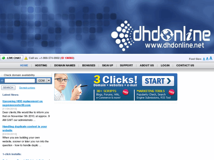 www.dhdonline.biz