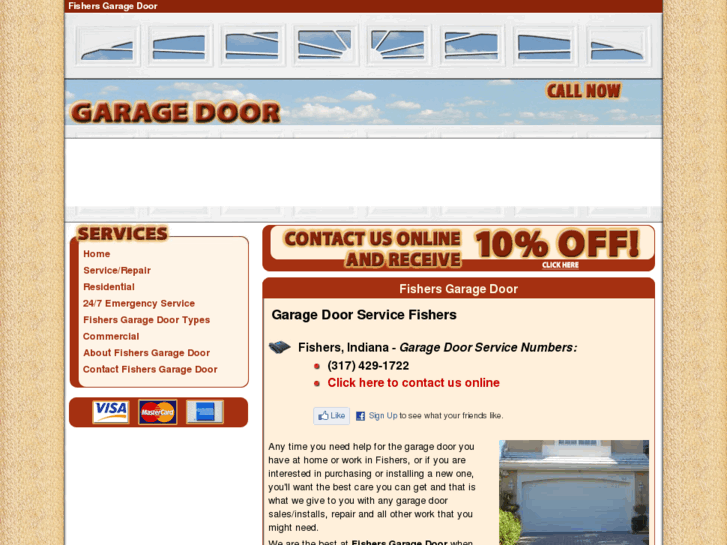 www.fishersgaragedoor.com