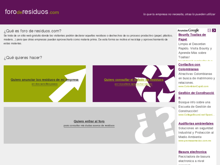 www.foroderesiduos.com