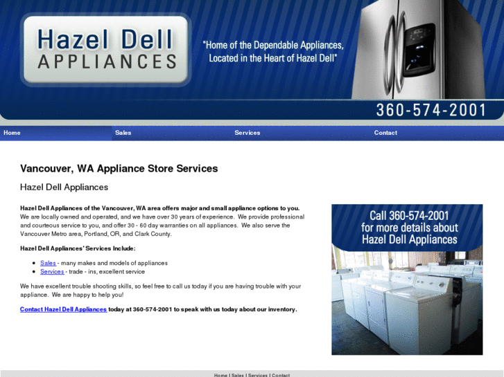 www.hazeldellappliances.com