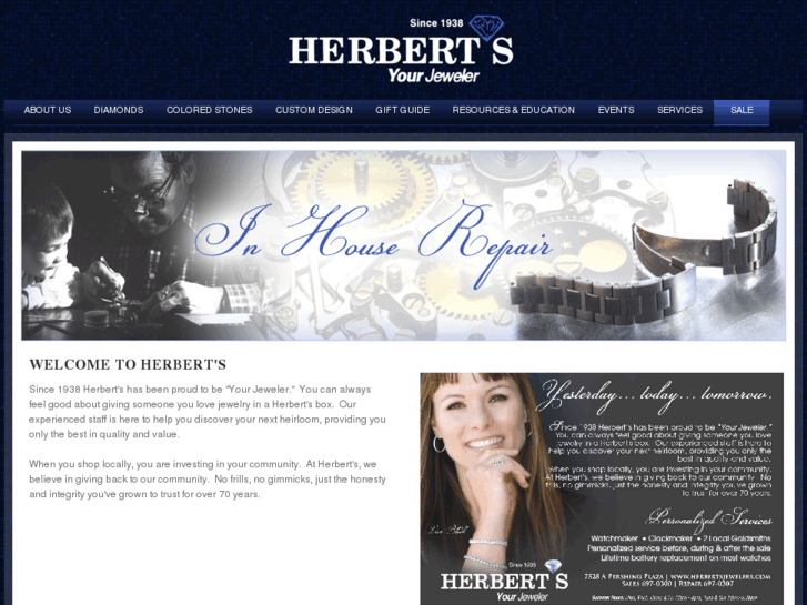 www.herbertsjewelers.com