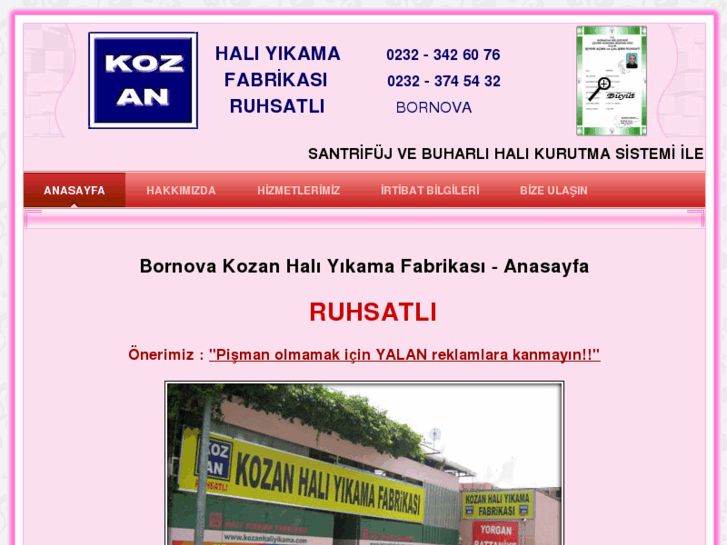 www.kozanhaliyikama.com