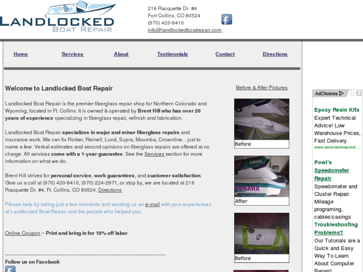 www.landlockedboatrepair.com