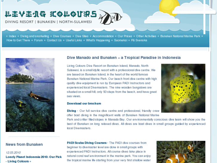 www.livingcoloursdiving.com