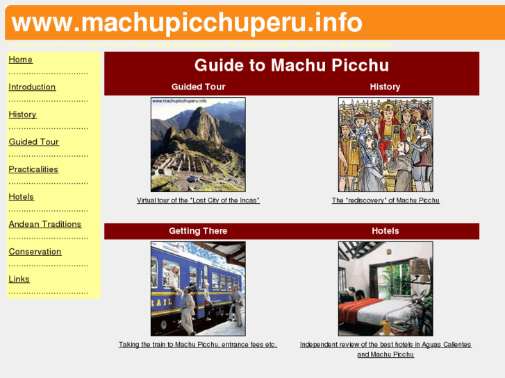 www.machupicchuperu.info