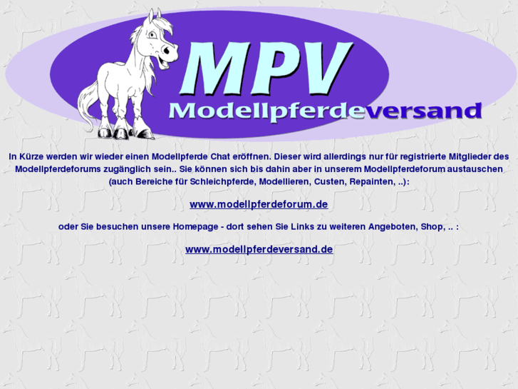 www.modellpferdechat.de