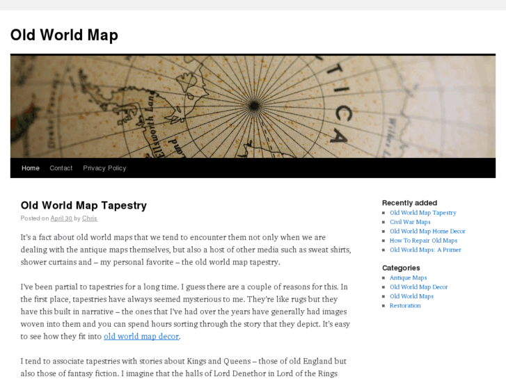 www.oldworldmap.net