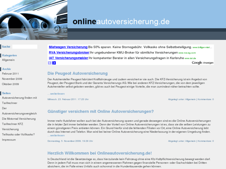 www.onlineautoversicherung.de