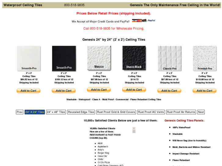 www.waterproofceilingtiles.com