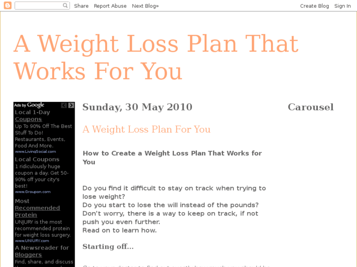 www.weightlossplanforyou.com