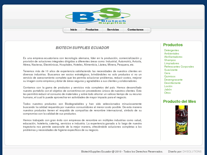 www.biotechsuppliesecuador.com