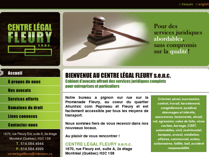 www.centrelegalfleury.com