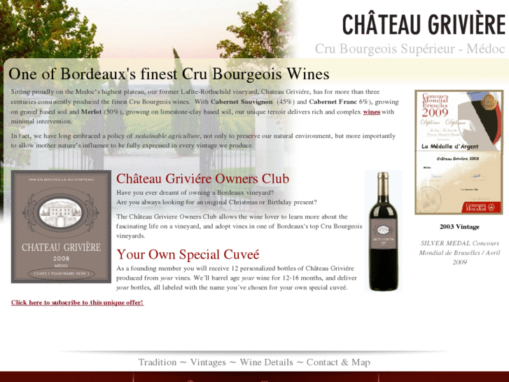 www.chateaugriviere.com