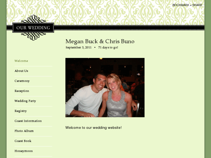 www.chrisandmeganswedding.com