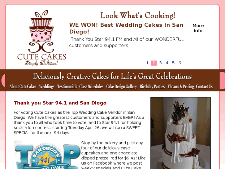 www.cutecakessandiego.com